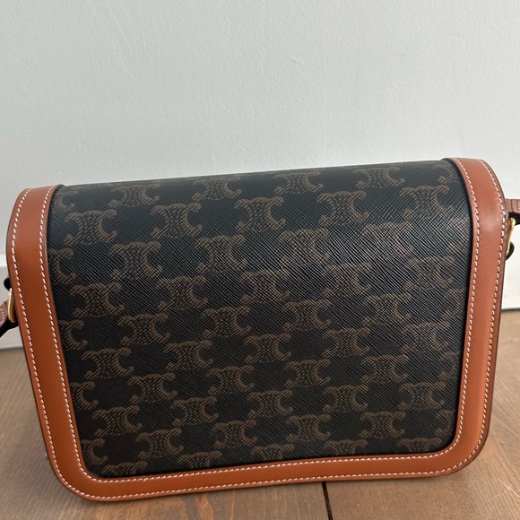 Classique Triomphe bag in Triomphe Canvas and Calfskin - Picture 12 of 14